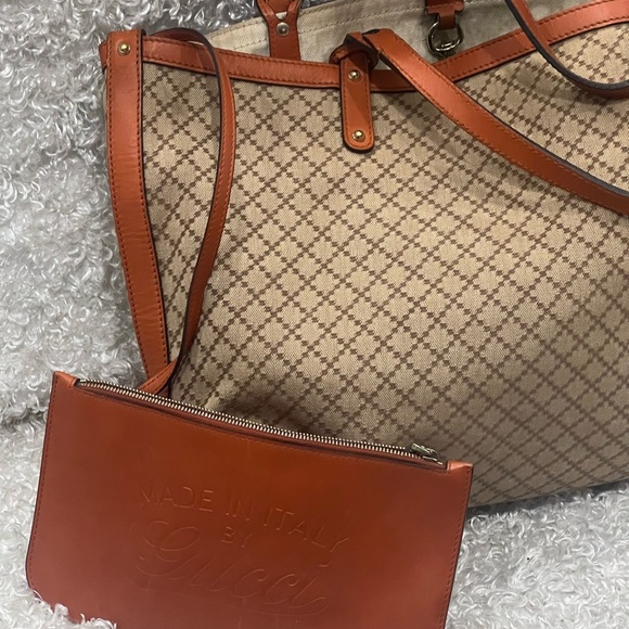 Gucci Canvas Diamante Craft Tote Bag - Picture 2 of 16